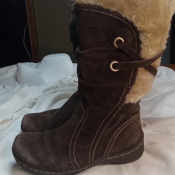 Baretraps women's brown winter boots zipper size 7 - Picture 4 of 8